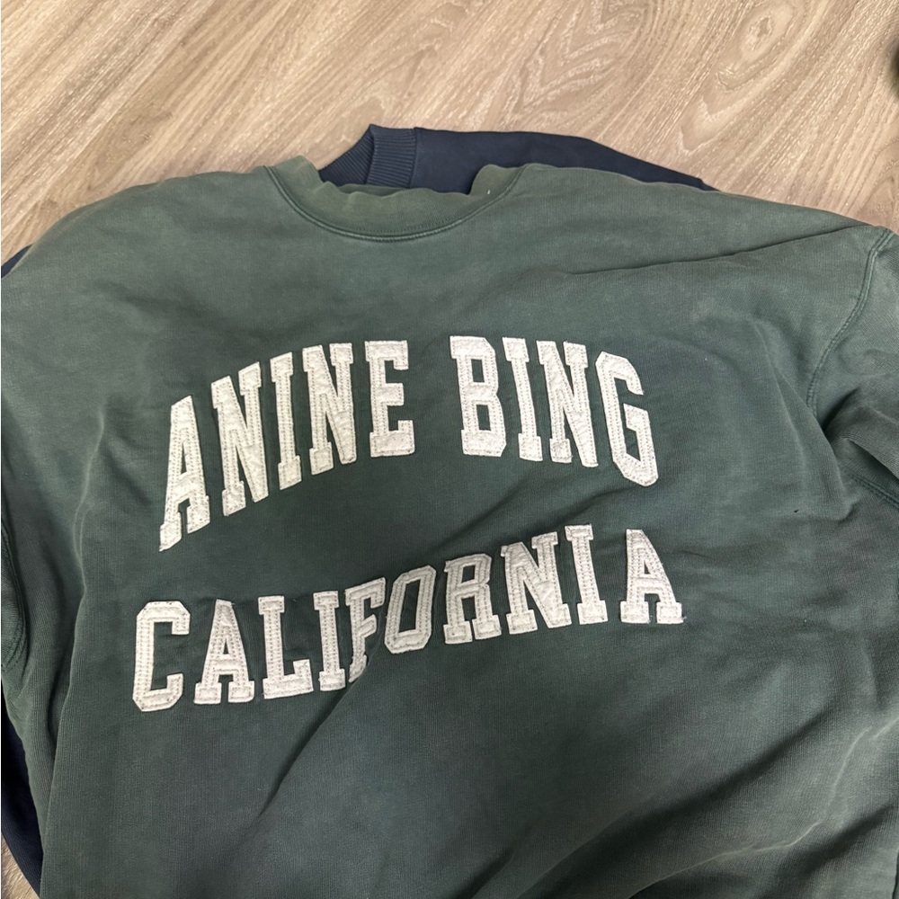 Anine Bing Forest Green Pullover